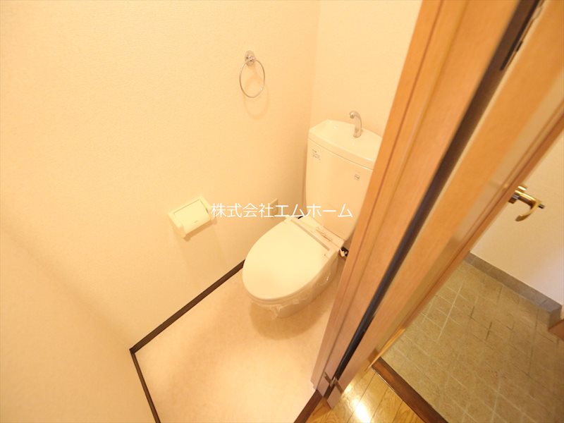 サンク栄みなみマンション トイレ（お風呂トイレ別）温水洗浄暖房便座取り付け可