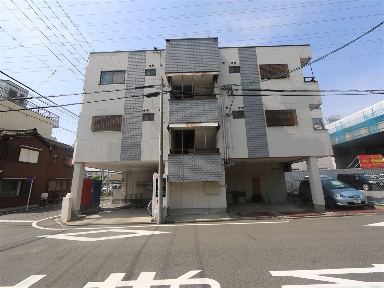 第一杜ビル  外観　駐輪場有り