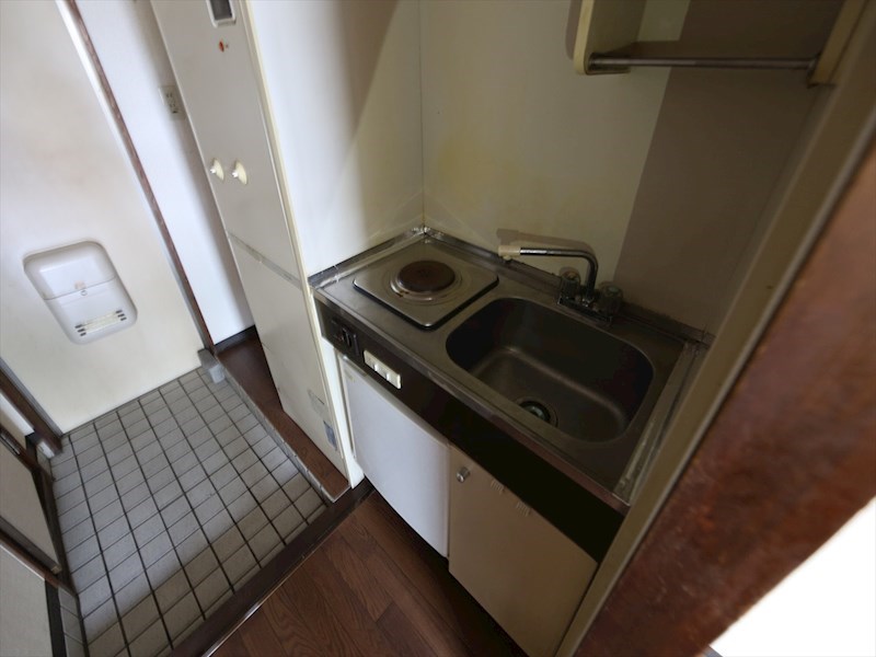 第一杜ビル  キッチン（電気コンロ）冷蔵庫・レンジ等用意できます