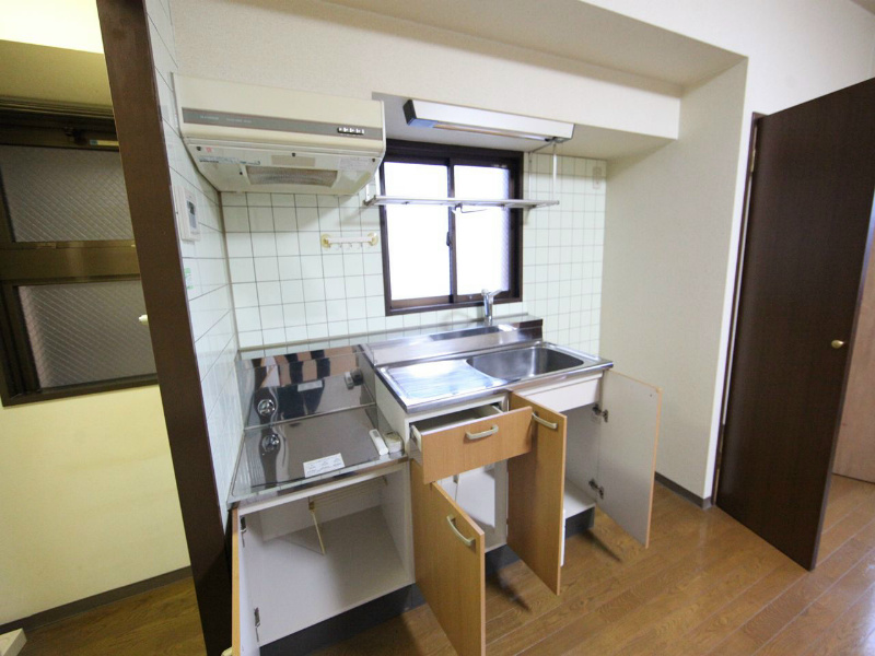 レジデンシア東別院 キッチン（ガス2口コンロ設置可）