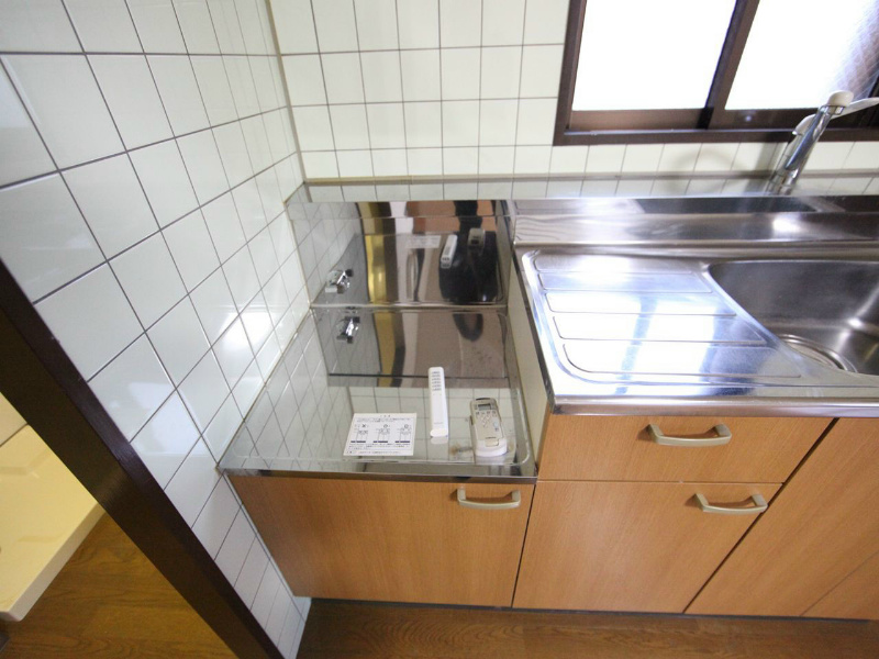 レジデンシア東別院 キッチン（ガス2口コンロ設置可）