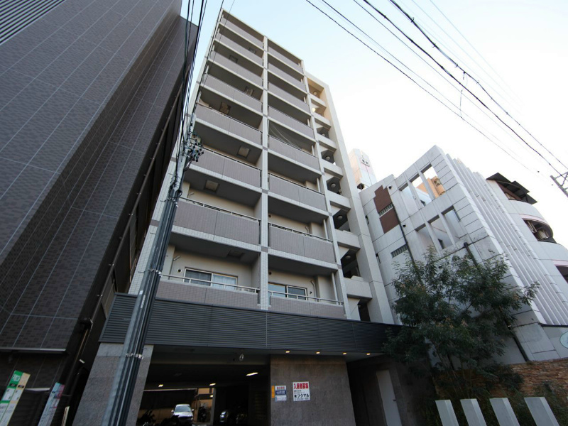 外観 オートロック付 外壁タイル張り