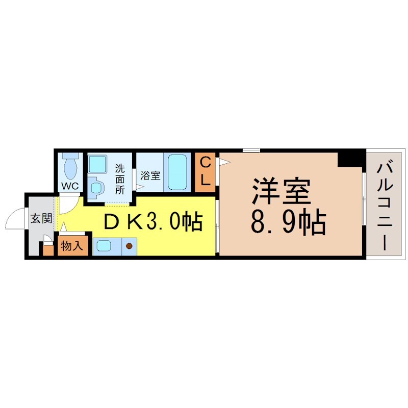 シティーコート翠雲 間取図