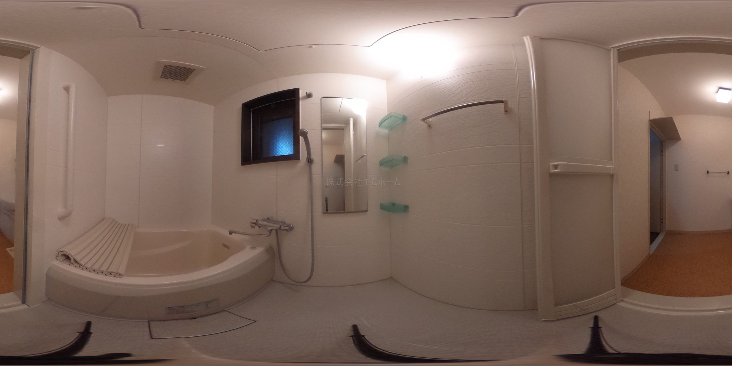 バスルーム（お風呂トイレ別）窓付（換気良好）