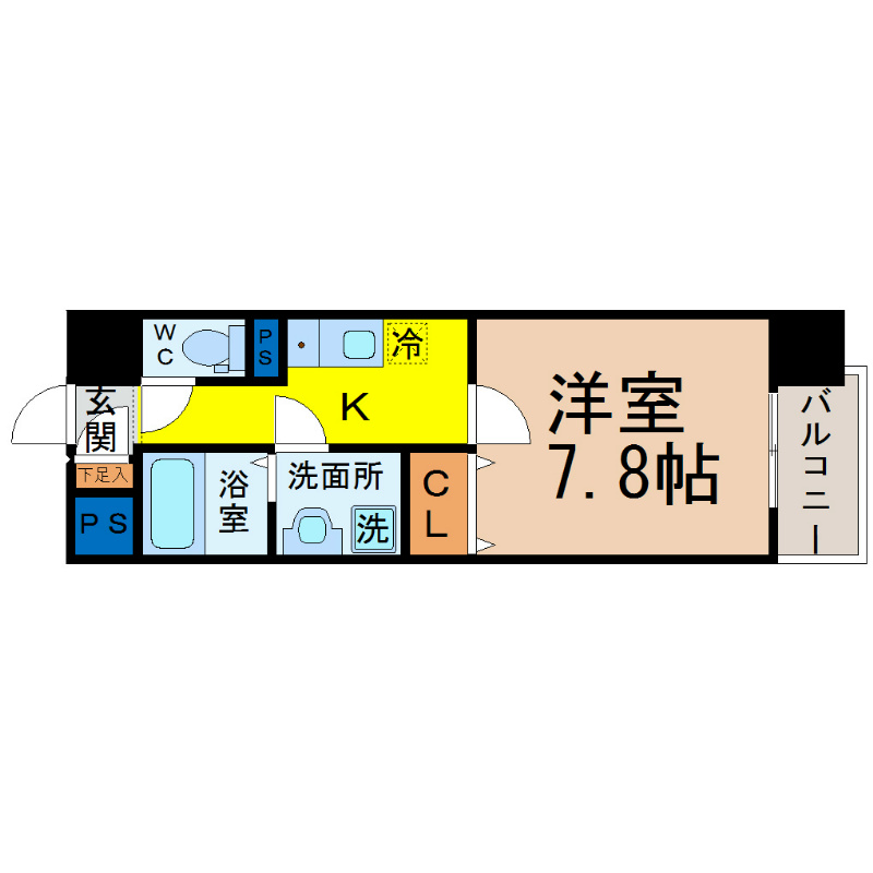 グレンパーク今池南　ＥＡＳＴ棟 間取図