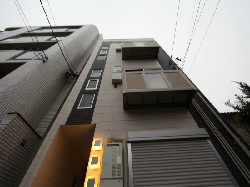 Million Bell VI（ミリオンベル6） 外観　オートロック付　全部屋角部屋