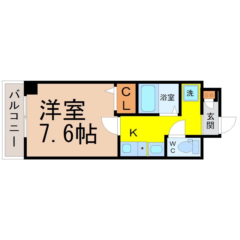 クレストステージ内山 間取図