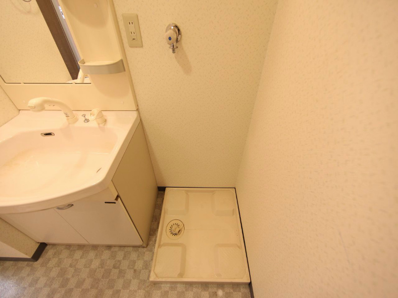 あいさきがけ 室内洗濯機置き場