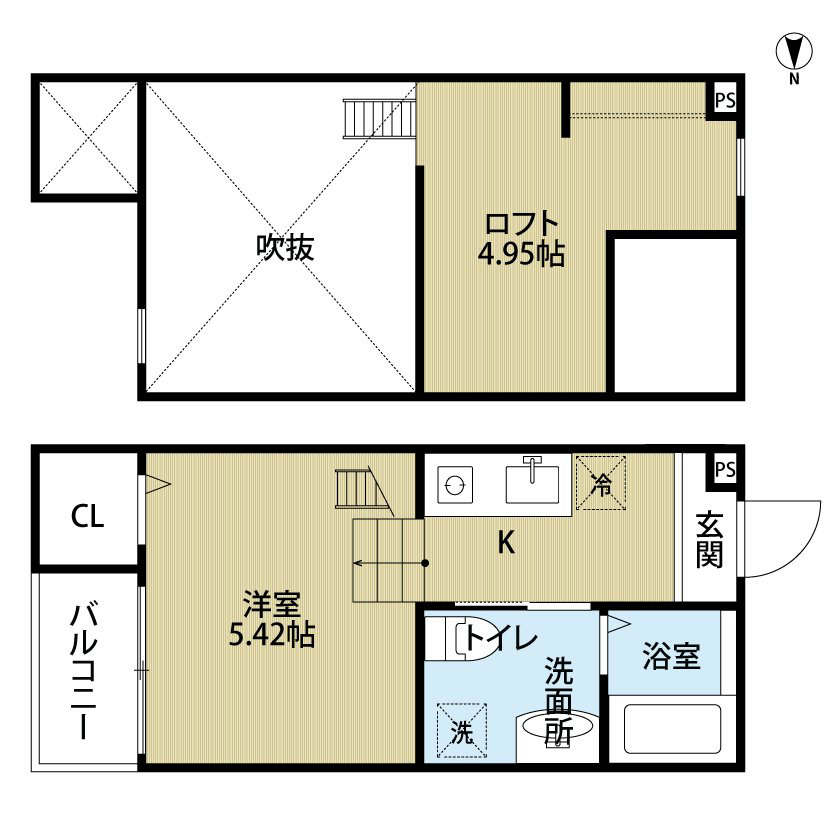 フォレストヴィラ豊 間取図