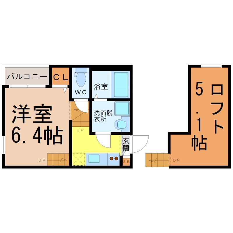 エスポワール 間取図