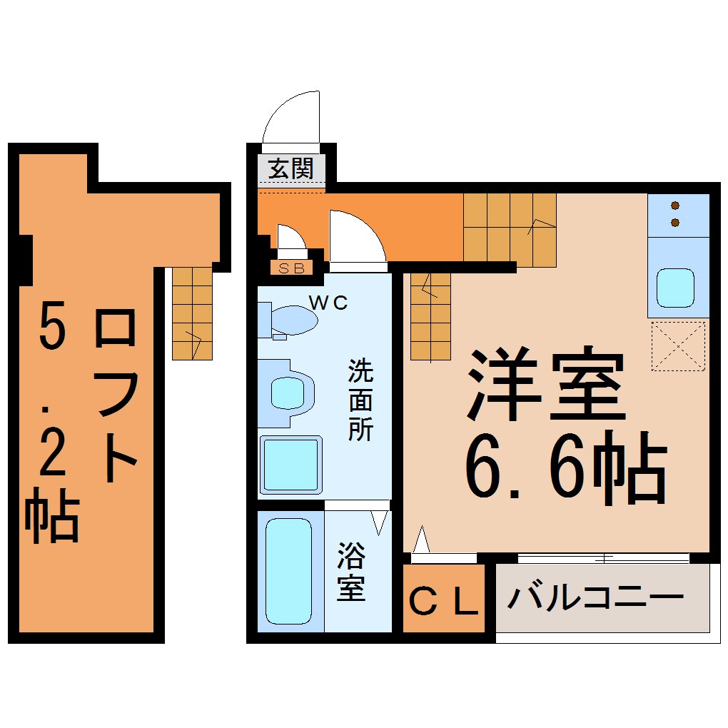 エスポワール車道 間取図