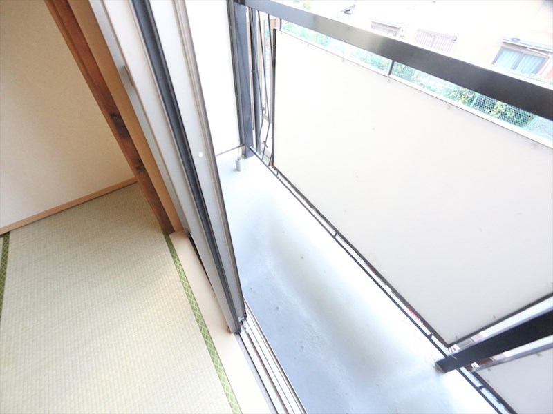 みどり荘 バルコニー
