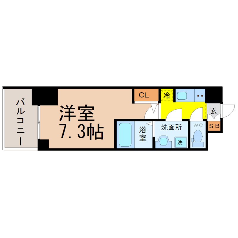 S-RESIDENCE本郷 間取図