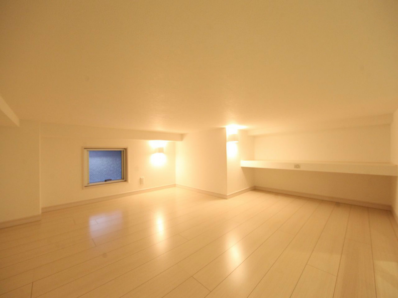 モデルノ塩池 ロフト6帖（収納としてもお部屋としても使えます）