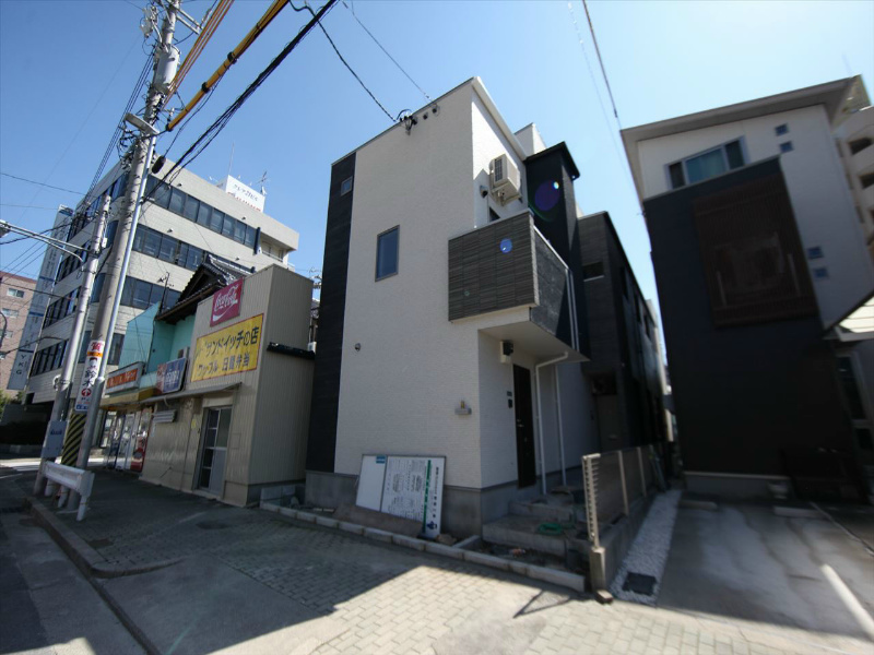 アールグレイス中島町 外観　デザイナーズ  光インターネット無料