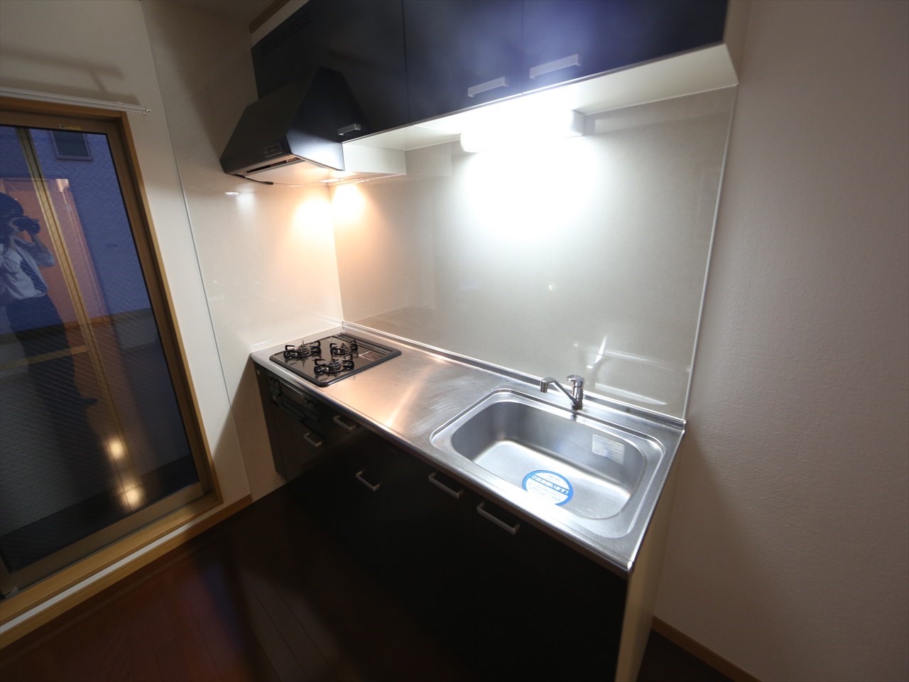 Ａｕｂｅｒｇｅ　Ｎａｇｏｙａ（オーベルジュナゴヤ） システムキッチン　3口ガスコンロ　グリル付