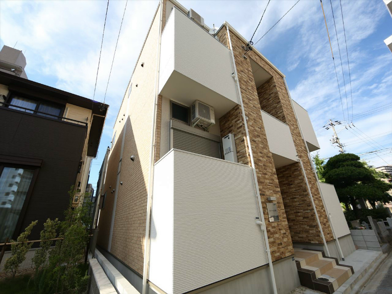 外観 光インターネッ無料 家具家電ご用意できます