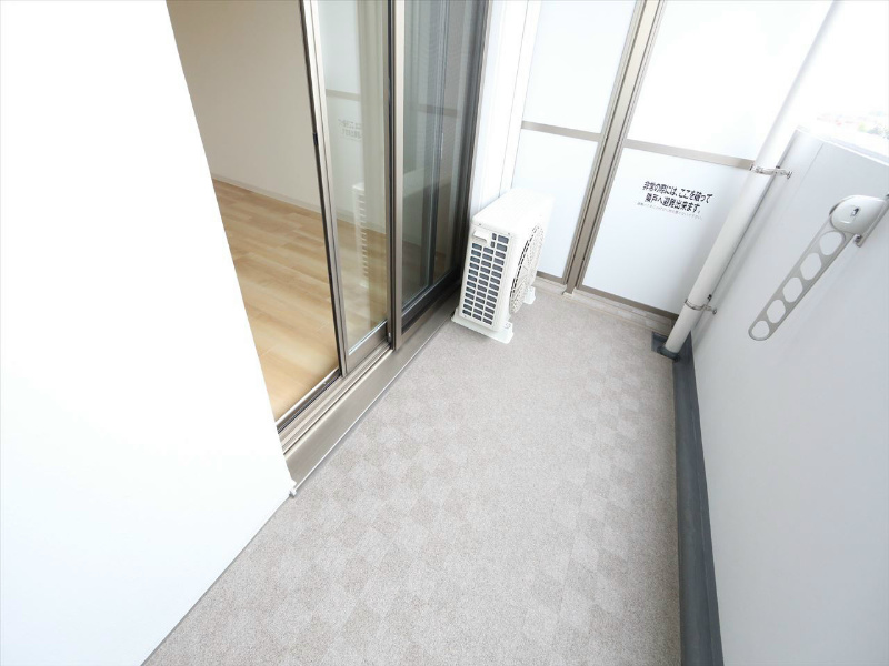 パルティール黒川 南面バルコニー