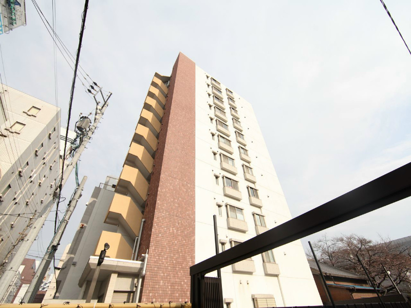 シャトー＆ホテル名駅南1st  外観　オートロック付　家具家電ご用意できます