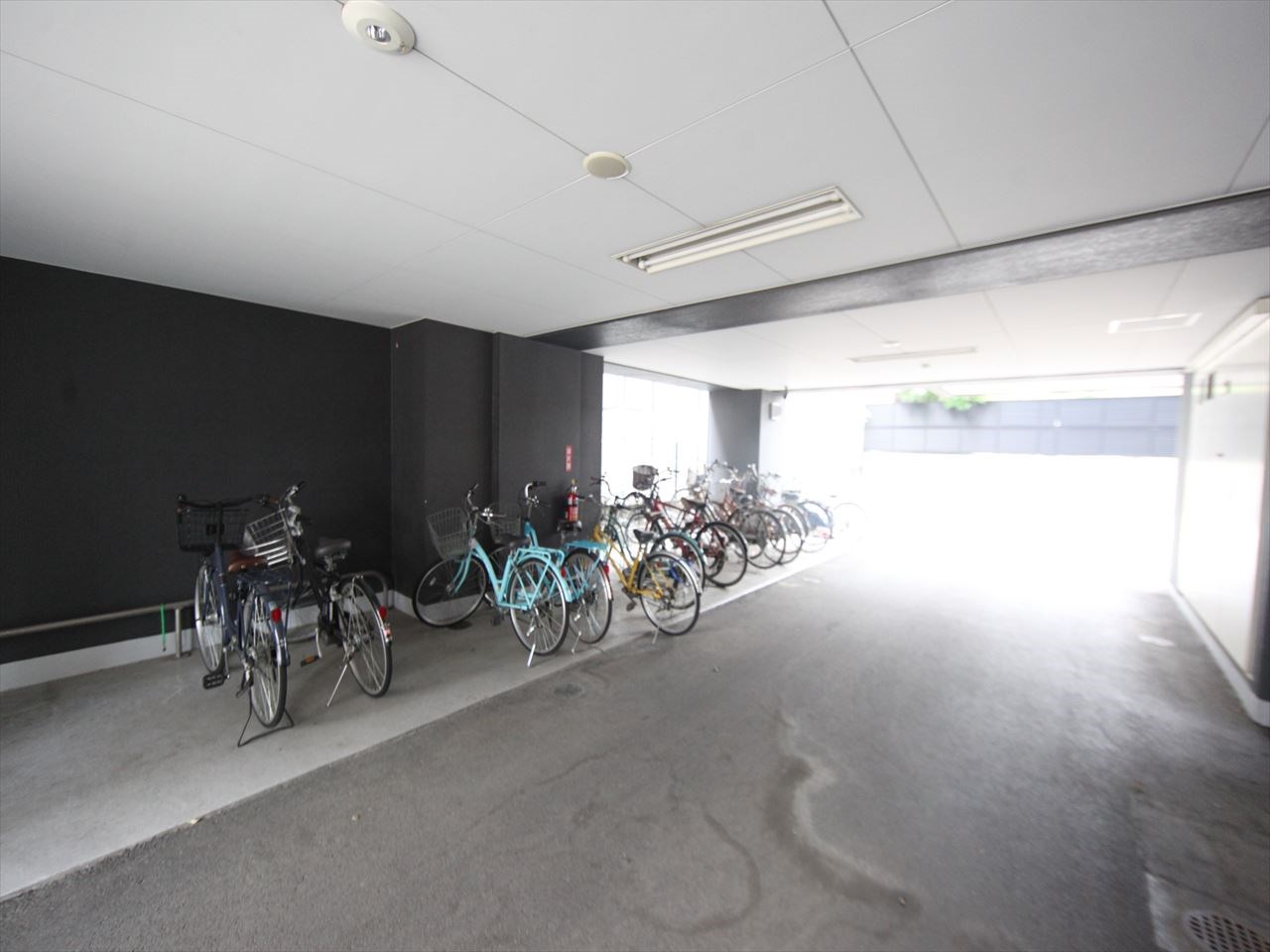 プロシード瑞穂 屋根付き駐輪場