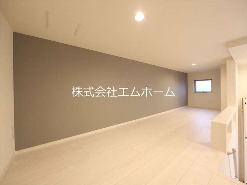ハーモニーテラス神前Ⅱ 上段ロフト5.4帖（収納・寝室としても使えます）同型写真