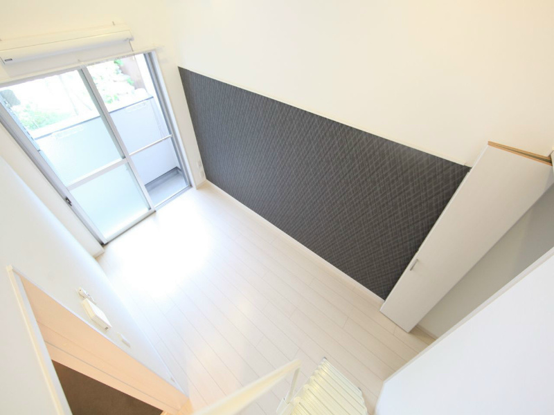ヴィレッタ大正町 洋室5.1帖　ロフト5.3帖（収納でもお部屋でも使えます）