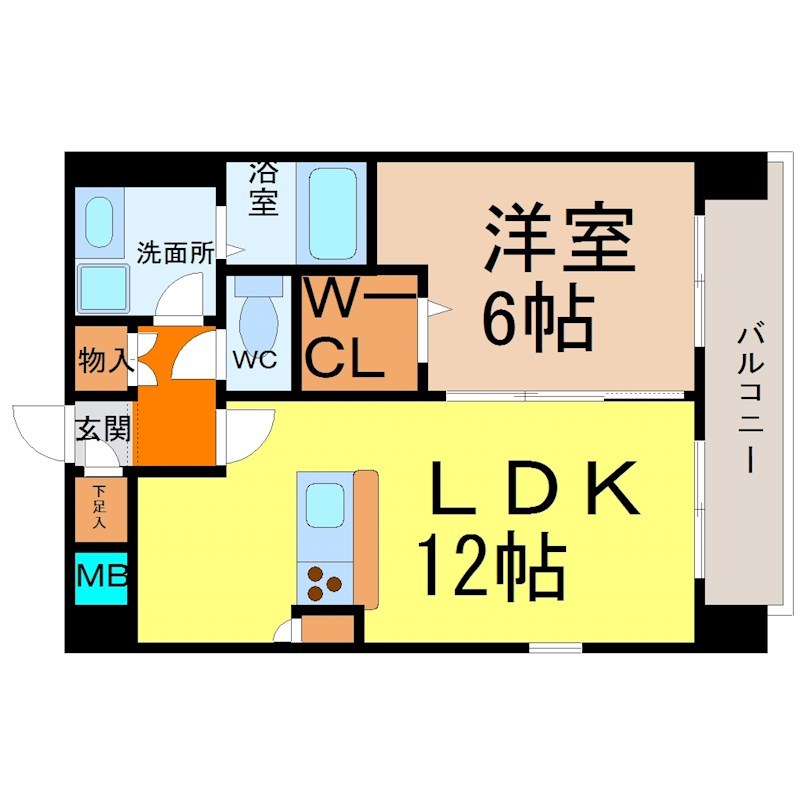 ＹＳ上前津 間取図