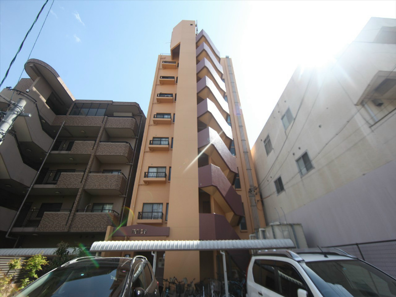 外観 全室角部屋 南向き