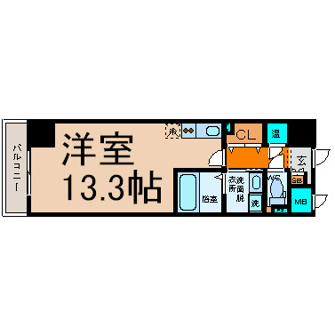 マリオン千種 間取図