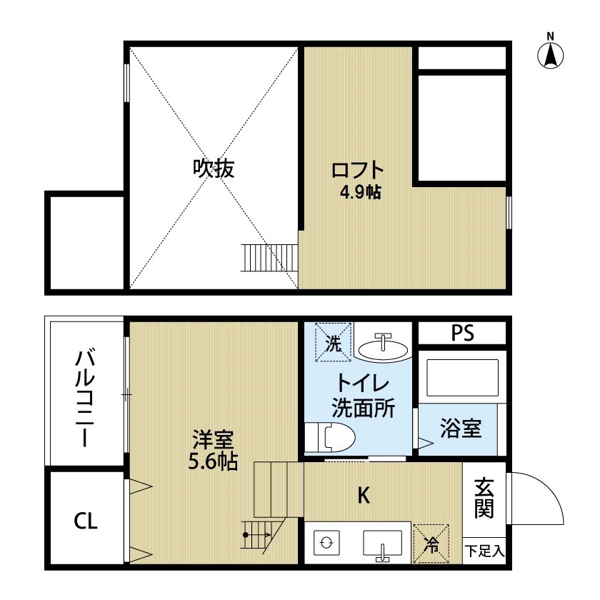 Ｍ’ｓｔｏｍｏｒｒｏｗ（エムズトゥモロー） 間取図