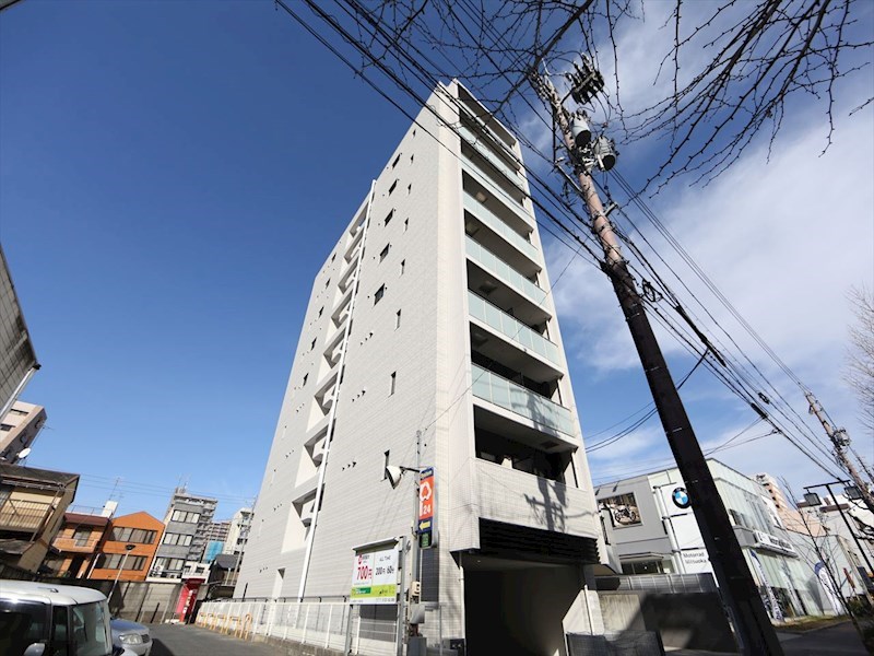 外観 オートロック 防犯カメラ 宅配BOX 外壁タイル貼り