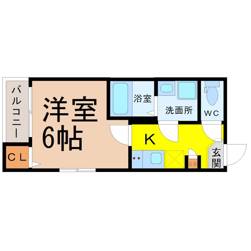 ハーモニーテラス大久手町 間取図