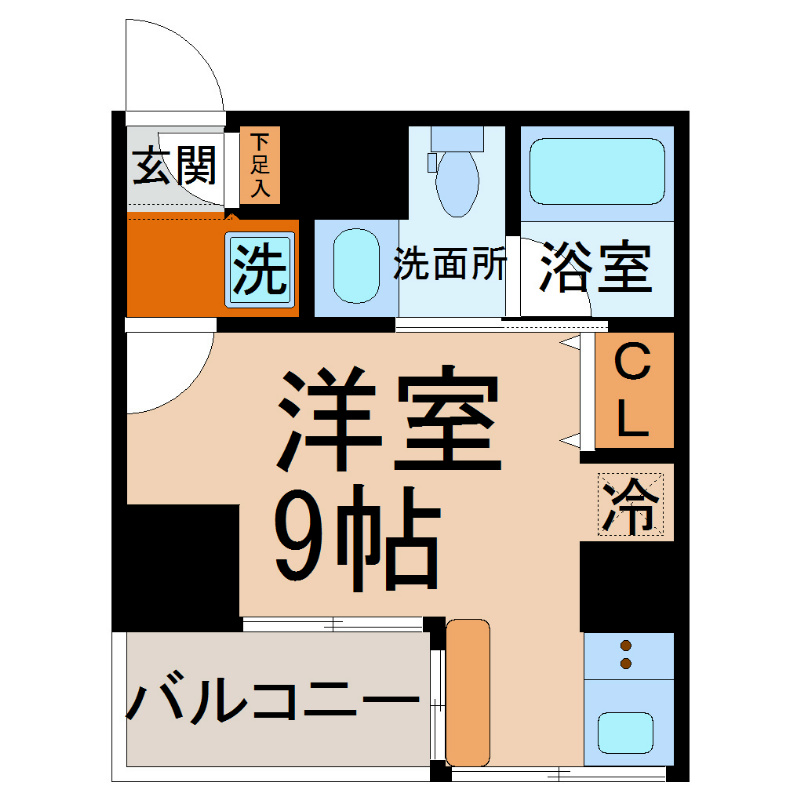 ベレーサ新瑞橋 間取図