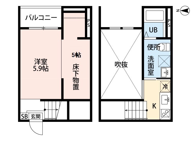 フルマーレ 間取図