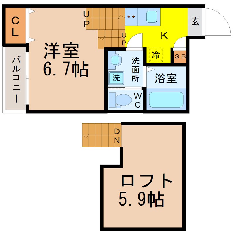 メイプルスクエア大宮 間取図
