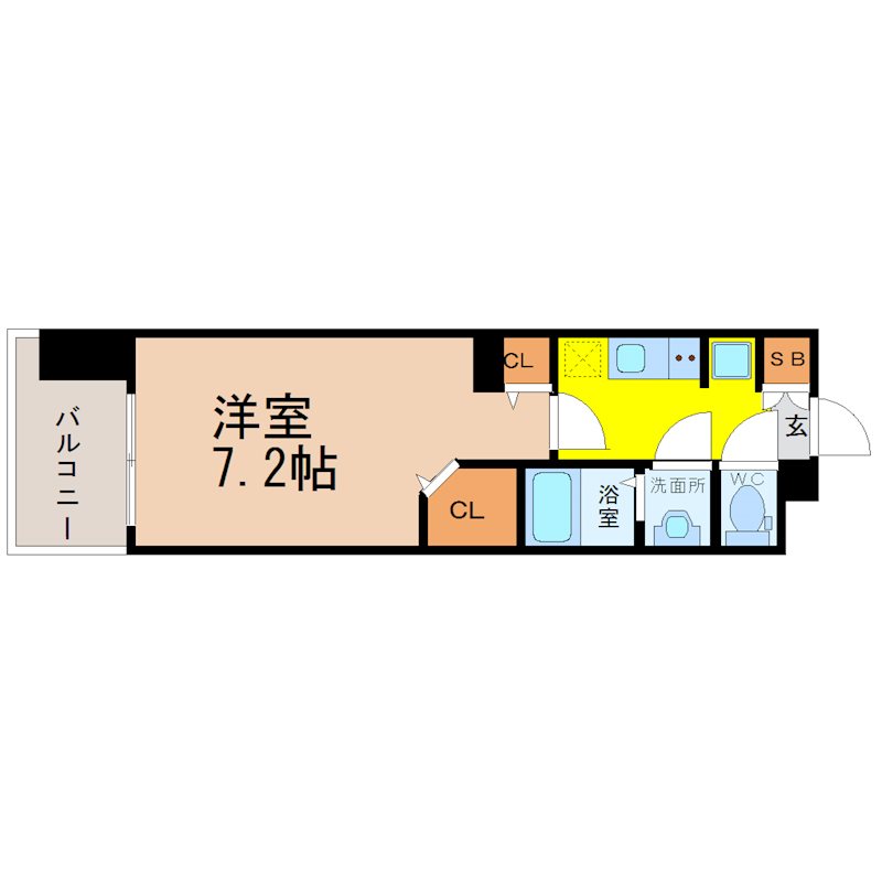 パルティール黒川アネックス 間取図