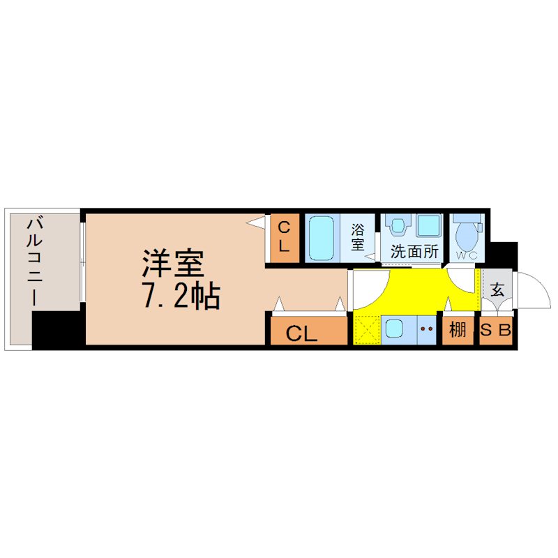 パルティール黒川アネックス 間取図