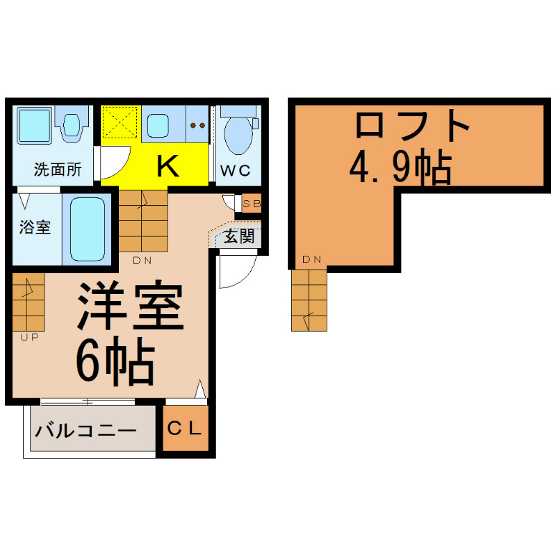アークラヴィータ  間取図