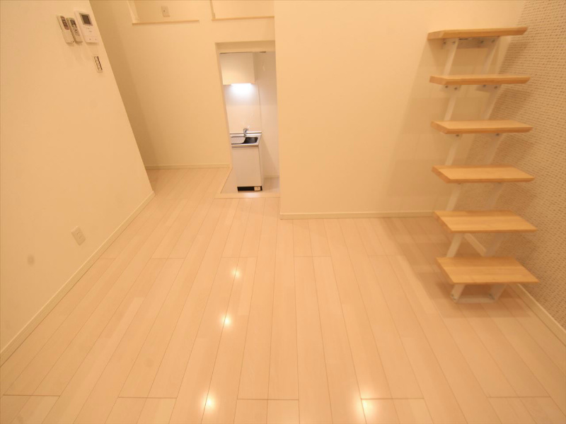 アークラヴィータ  洋室6帖　上段ロフト4.9帖（収納でもお部屋でも使えます）