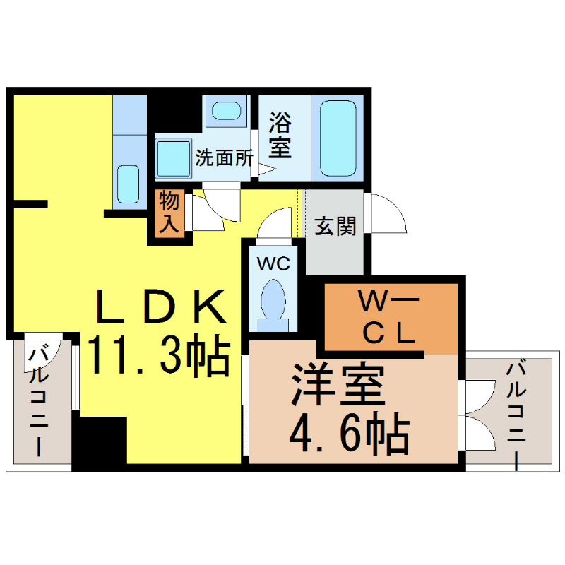 ａｃｅｒ（アケル） 間取図