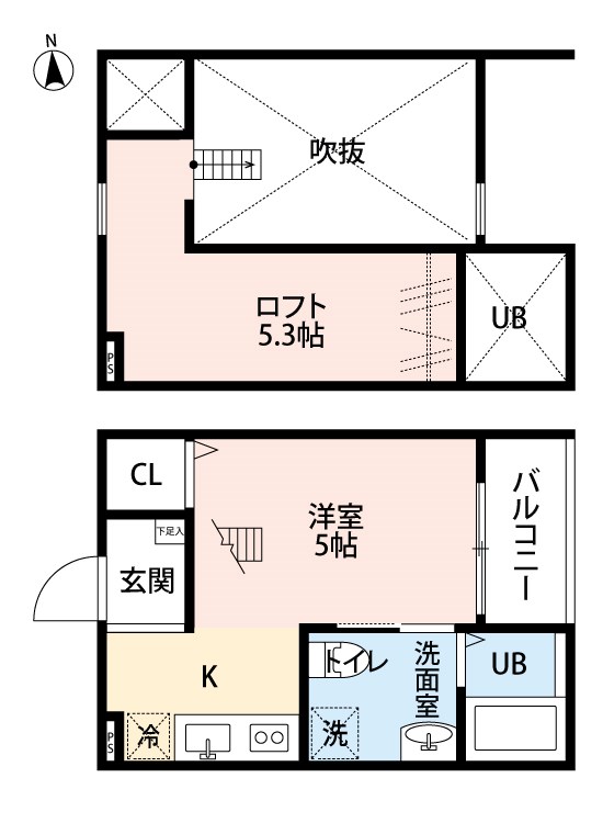 ペンハウスＧＣ 間取図