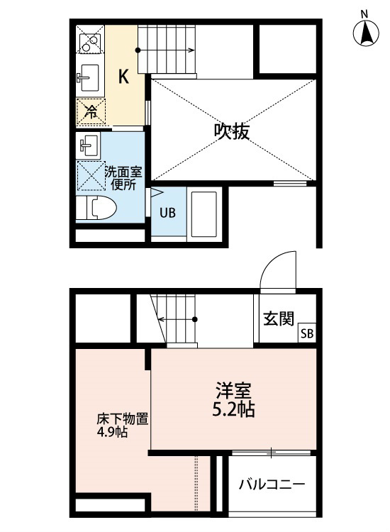 ボナール 間取図