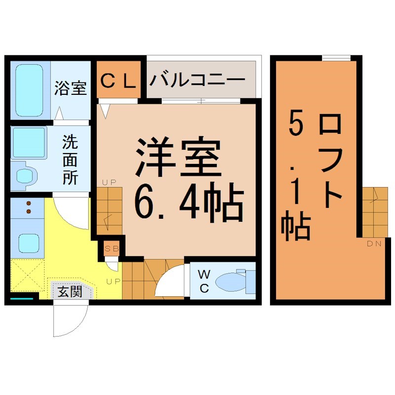 ＰｒｅｃｉｏｕｓＣｏｕｒｔ御器所 間取図