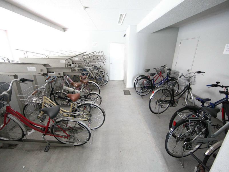 アクシス 屋根付き駐輪場