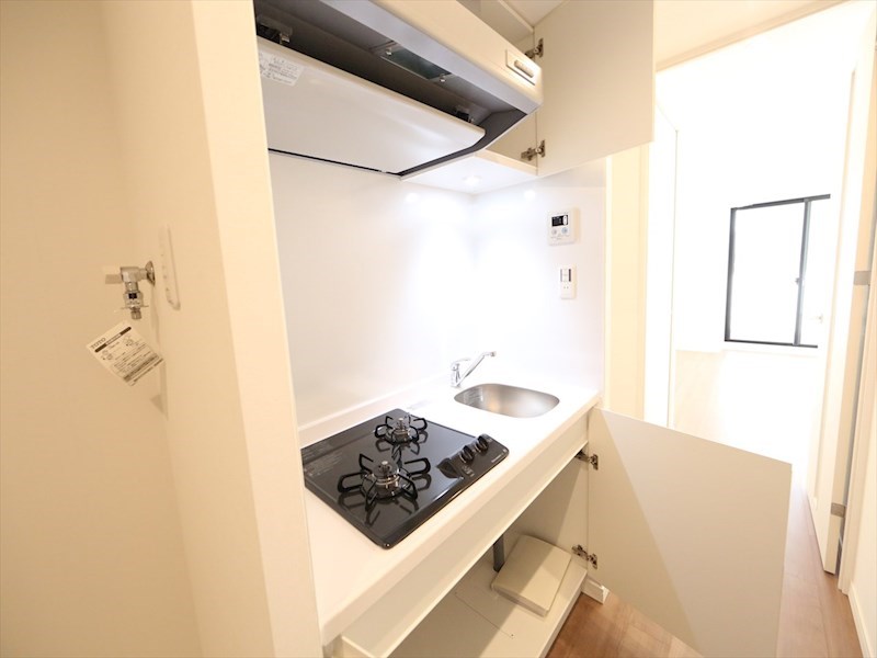 Ｓ－ＲＥＳＩＤＥＮＣＥ志賀本通 システムキッチン（ガス2口コンロ付）