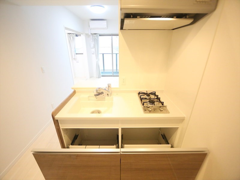 ＲＥＳＩＤＥＮＣＥ　ＴＡＣＨＩＢＡＮＡ システムキッチン（ガス2口コンロ付）カウンターキッチン