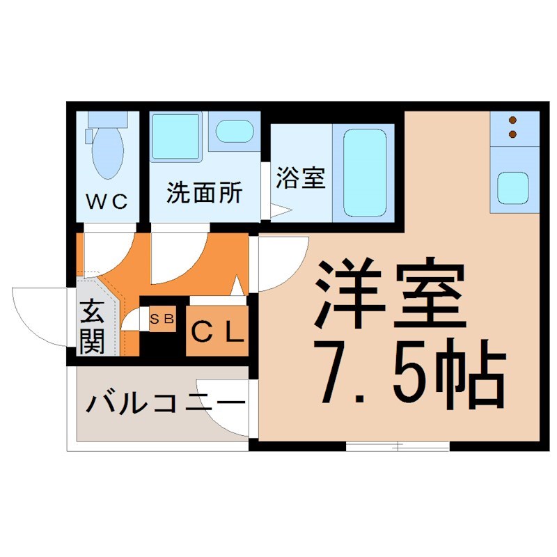 ハーモニーテラス大久手町 間取図