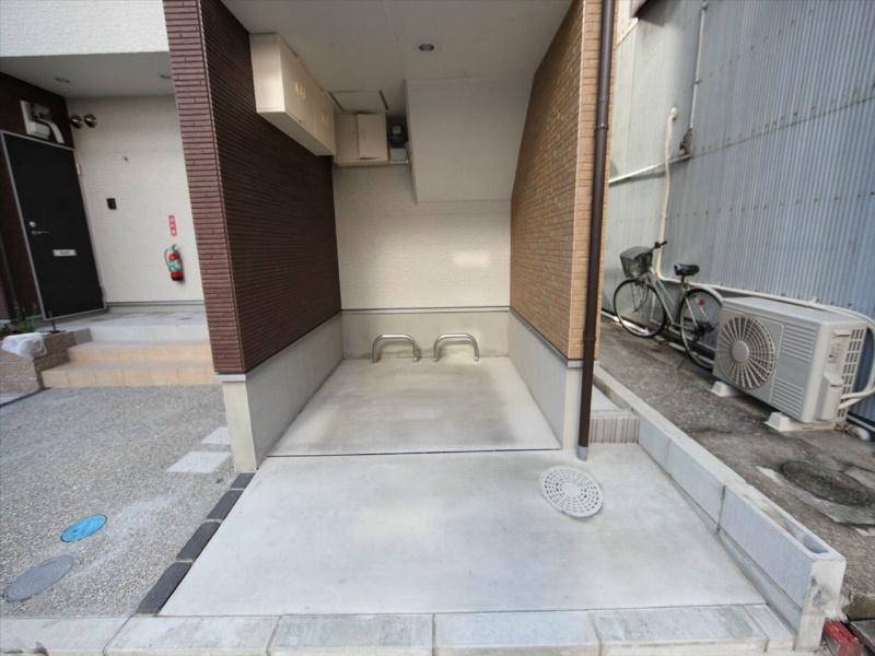 クワンベール 駐輪場