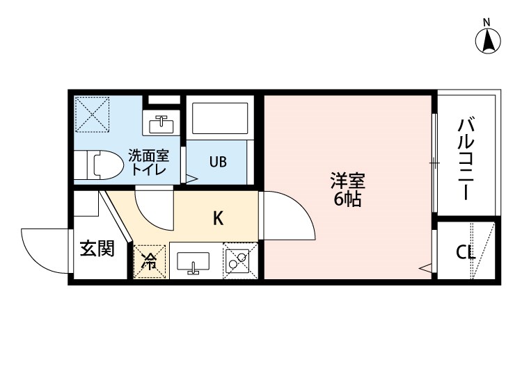 グレイスコート柳島 間取図