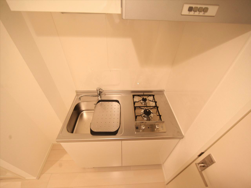 グランビル上小田井 システムキッチン（ガス2口）冷蔵庫・レンジ等ご用意できます